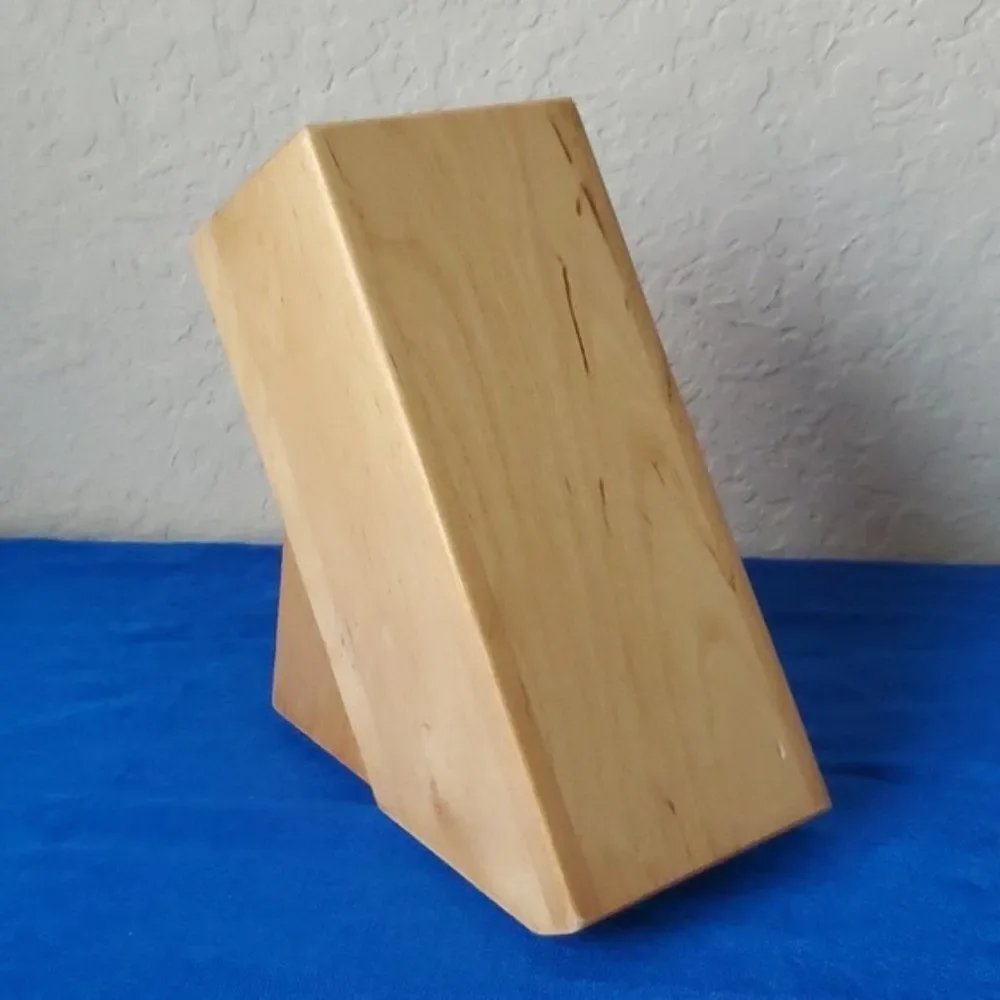 JA Henckels International Forged Premio Birch Wooden Knife Block D-934D EUC